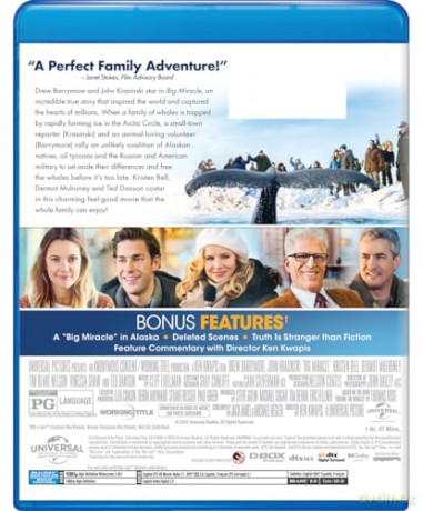 Big Miracle (Na ratunek wielorybom) [Blu-Ray]