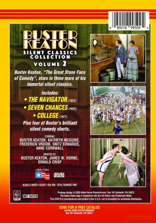 Buster Keaton Silent Classics Collection, Volume 2 [DVD]