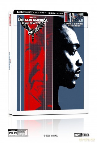 Captain America: Brave New World (Kapitan Ameryka: Nowy wspaniały świat) (steelbook) [Blu-Ray 4K]+[Blu-Ray]