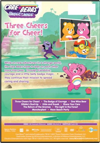 Care Bears: Unlock the Magic - Three Cheers for Cheer! [DVD]