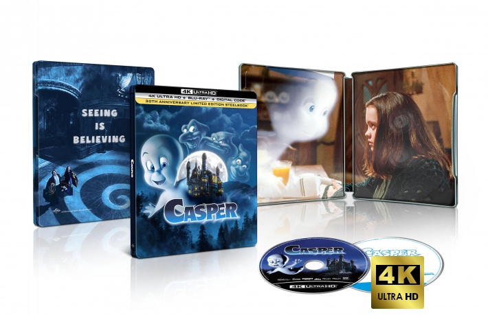 Casper - 30th Anniversary Limited Edition (Kacper) (steelbook) [Blu-Ray 4K]+[Blu-Ray]