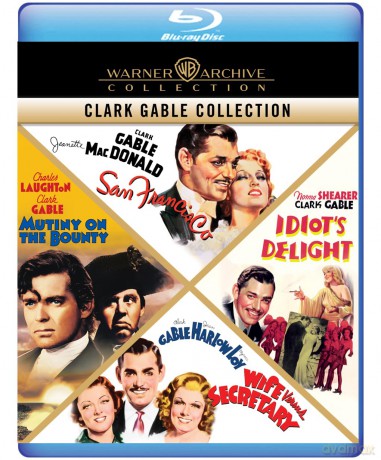 Clark Gable-4 Film Collection [4xBlu-Ray]