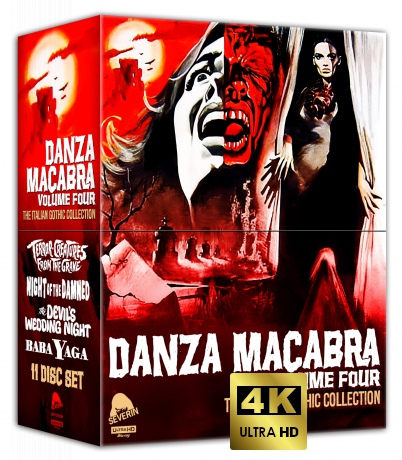 Danza Macabra Volume Four: The Italian Gothic Collection [4xBlu-Ray 4K]+[6xBlu-Ray]+[CD]