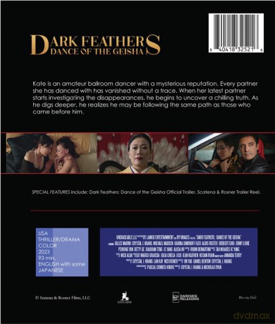 Dark Feathers: Dance of the Geisha [Blu-Ray]