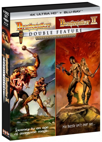 Deathstalker / Deathstalker II (Łowca śmierci+Łowca śmierci 2)[2xBlu-Ray 4K]+[2xBlu-Ray]