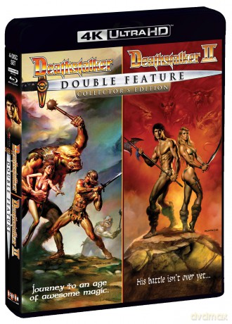 Deathstalker / Deathstalker II (Łowca śmierci+Łowca śmierci 2)[2xBlu-Ray 4K]+[2xBlu-Ray]