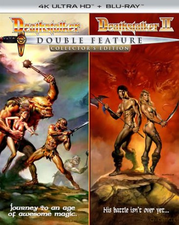Deathstalker / Deathstalker II (Łowca śmierci+Łowca śmierci 2)[2xBlu-Ray 4K]+[2xBlu-Ray]