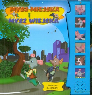 Mysz miejska i mysz wiejska. Dźwiękowe bajki Ezopa - Krzysztof M. Wiśniewski (tłum.) [KSIĄŻKA]