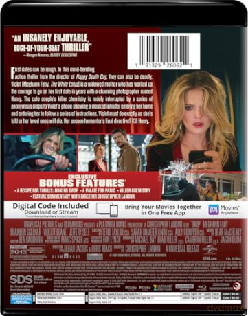 Drop (Przyjmij / Odrzuć) Collector's Edition [Blu-Ray 4K]+[Blu-Ray]