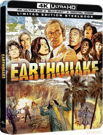 Earthquake (Trzęsienie ziemi) (steelbook) [Blu-Ray 4K]+[Blu-Ray]