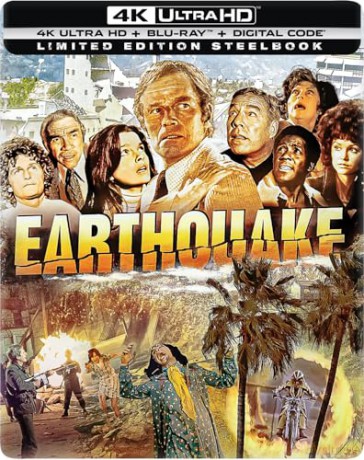 Earthquake (Trzęsienie ziemi) (steelbook) [Blu-Ray 4K]+[Blu-Ray]