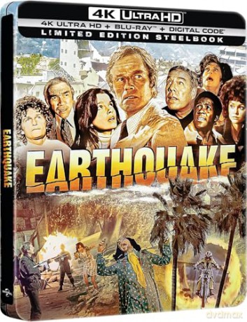 Earthquake (Trzęsienie ziemi) (steelbook) [Blu-Ray 4K]+[Blu-Ray]
