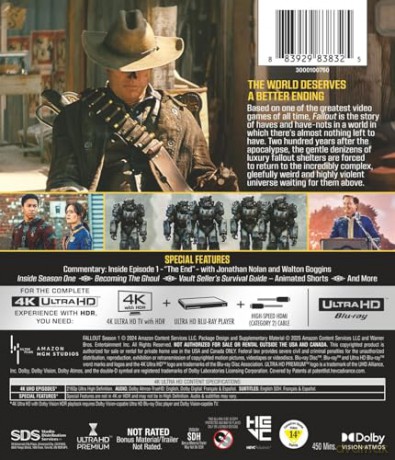 Fallout season 1[3xBlu-Ray 4K]