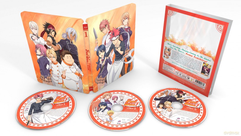 Food Wars: Season 1 (steelbook) [3xBlu-Ray]