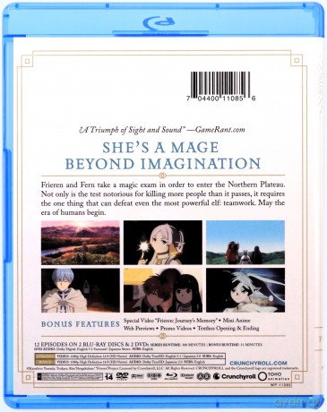 Frieren: Beyond Journey's End - Part 2 - LE (Frieren. U kresu drogi) [2xBlu-Ray]+[2DVD]