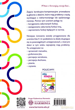 Myślę, rozwiązuję i... wiem. Ćwiczenia korekcyjno-kompetencyjne klasa 4-6 - Magdalena Hinz [KSIĄŻKA]