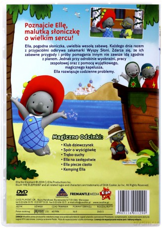 Przygody słoniczki Elli - Magia Przyjaźni [DVD]