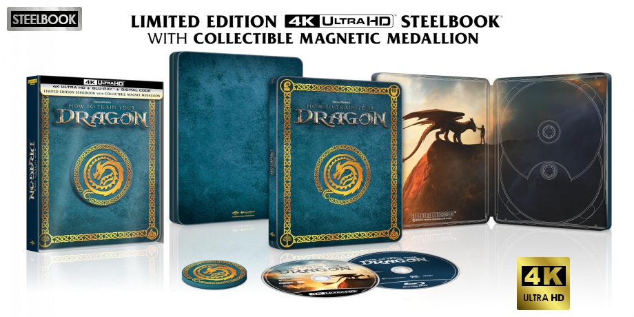 How to Train Your Dragon (Jak wytresować smoka) (steelbook) [Blu-Ray 4K]+[Blu-Ray]