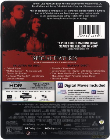 Koszmar minionego lata (steelbook) [Blu-Ray 4K]+[Blu-Ray]