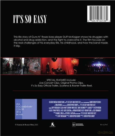 It's So Easy and Other Lies [Blu-Ray]