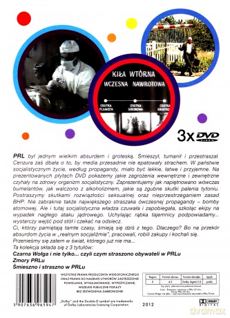 Absurdy życia w PRLu: Czarna Wołga i nie tylko czyli czym straszono obywateli w PRLu, Zmory PRLu, Śmieszno i straszno w PRLu, [BOX] [3DVD] 