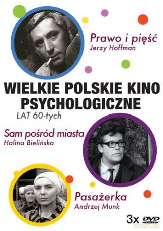 Polskie Kino Psychologiczne: Pasażerka, Prawo i pięść, Sam pośród miasta [BOX] [3DVD] 