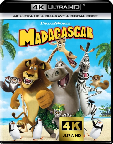 Madagascar [Blu-Ray 4K]+[Blu-Ray]