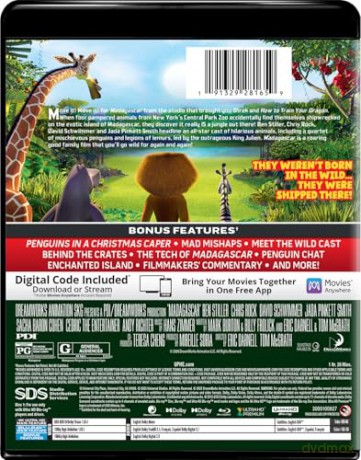 Madagascar [Blu-Ray 4K]+[Blu-Ray]