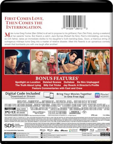 Meet the Parents (Poznaj mojego tatę) [Blu-Ray 4K]+[Blu-Ray]
