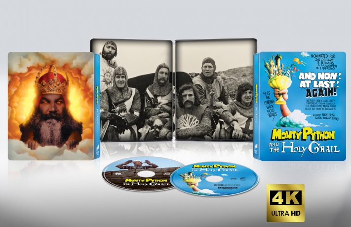 Monty Python and the Holy Grail (Monty Python i Święty Graal) 50th Anniversary [Blu-Ray4K]+[Blu-Ray]