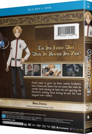 Mushoku Tensei: Jobless Reincarnation season 1 [4xBlu-Ray]