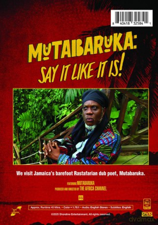 Mutabaruka: Say It Like It Is! [DVD]