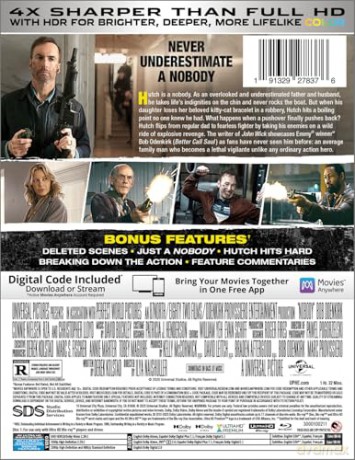 Nobody (Nikt) (steelbook) [Blu-Ray 4K]+[Blu-Ray]