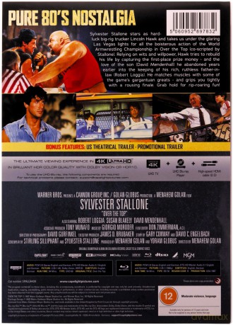 Over the Top (Ponad szczytem) [Blu-Ray 4K]+[Blu-Ray]