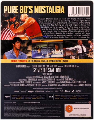 Over the Top (Ponad szczytem) (stelbook) [Blu-Ray 4K]+[Blu-Ray]