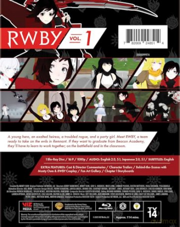 RWBY Volume 1 [Blu-Ray]