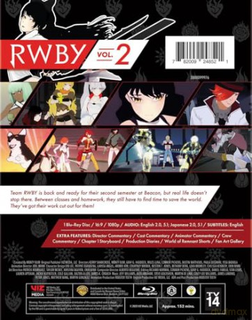 RWBY season 2 [Blu-Ray]