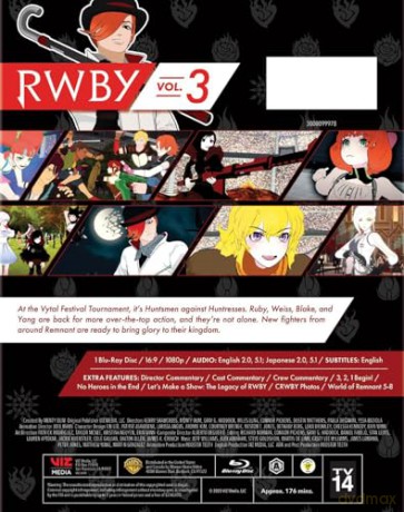 RWBY season 3 [Blu-Ray]