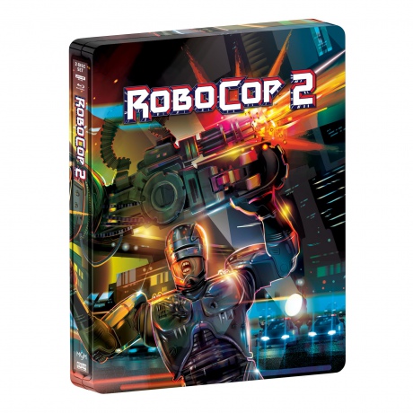 RoboCop 2 (steelbook) [Blu-Ray 4K]+[Blu-Ray]