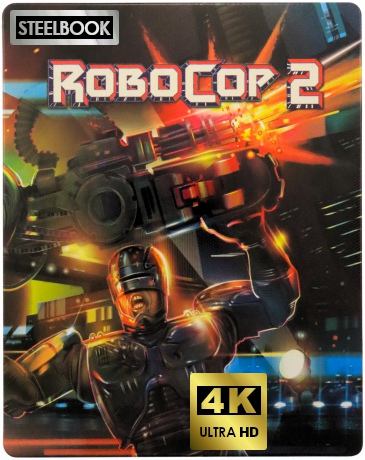 RoboCop 2 (steelbook) [Blu-Ray 4K]+[Blu-Ray]