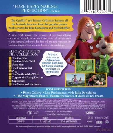 Room on the Broom (Miejsce na miotle) [Blu-Ray]