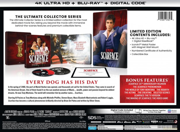 Scarface (Człowiek z blizną) [Blu-Ray 4K]+[Blu-Ray]