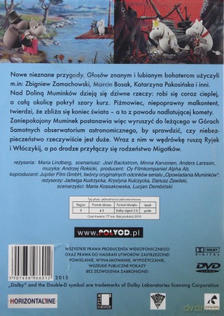 Muminki w pogoni za kometą [DVD]