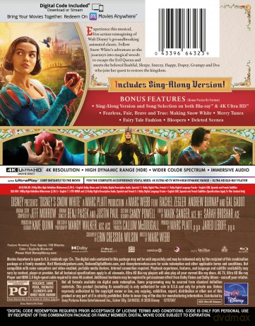 Śnieżka (Snow White ) [Blu-Ray 4K]+[Blu-Ray]