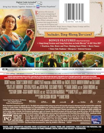 Śnieżka (Snow White ) [Blu-Ray 4K]+[Blu-Ray]