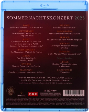 Sommernachtskonzert 2025 / Summer Night Concert 2025 [Blu-Ray]