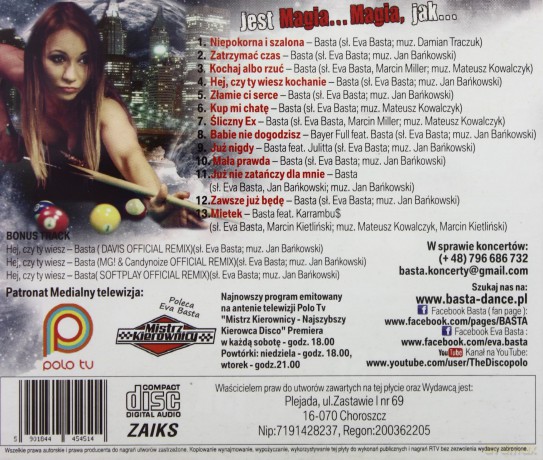 Basta: Jest magia ... Magia, jak ... [CD]