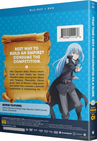 That Time I Got Reincarnated as a Slime season 3 part 1 [2xBlu-Ray]+[2xDVD]