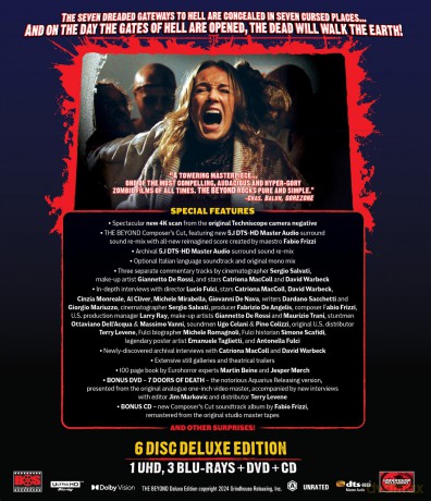 The Beyond (Hotel siedmiu bram) [Blu-Ray 4K]+[3xBlu-Ray]+[DVD]+[CD]