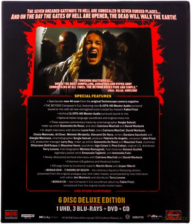 The Beyond (Hotel siedmiu bram) [Blu-Ray 4K]+[3xBlu-Ray]+[DVD]+[CD]